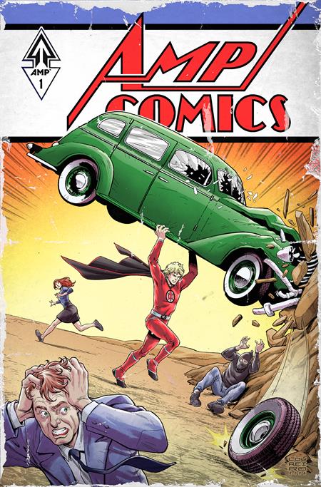 GREATEST AMERICAN HERO #1 CVR D RAFAEL LOUREIRO HOMAGE VAR OF 5