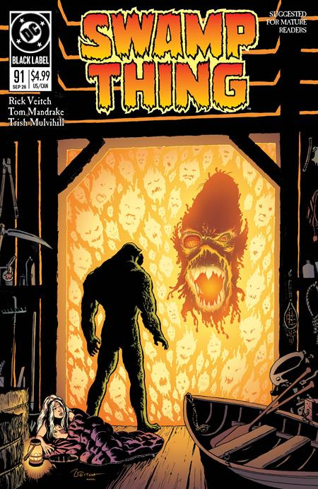 SWAMP THING 1989 #4 CVR A RICK VEITCH OF 4
