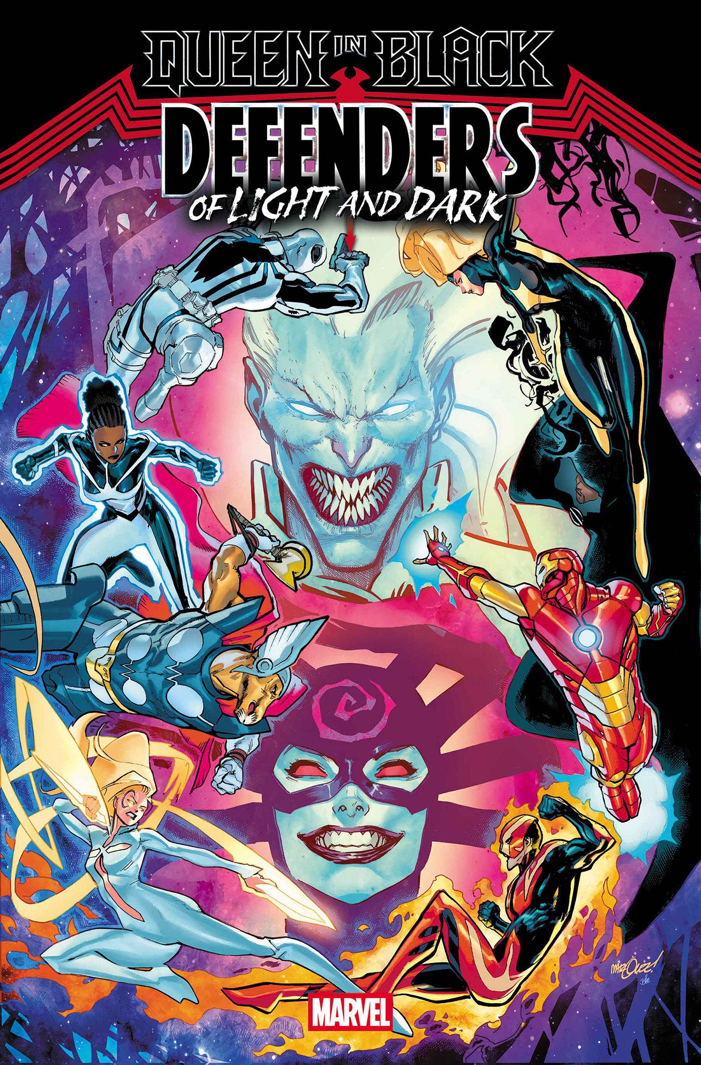 QUEEN IN BLACK DEFENDERS OF LIGHT AND DARK #1 QIB CVR A