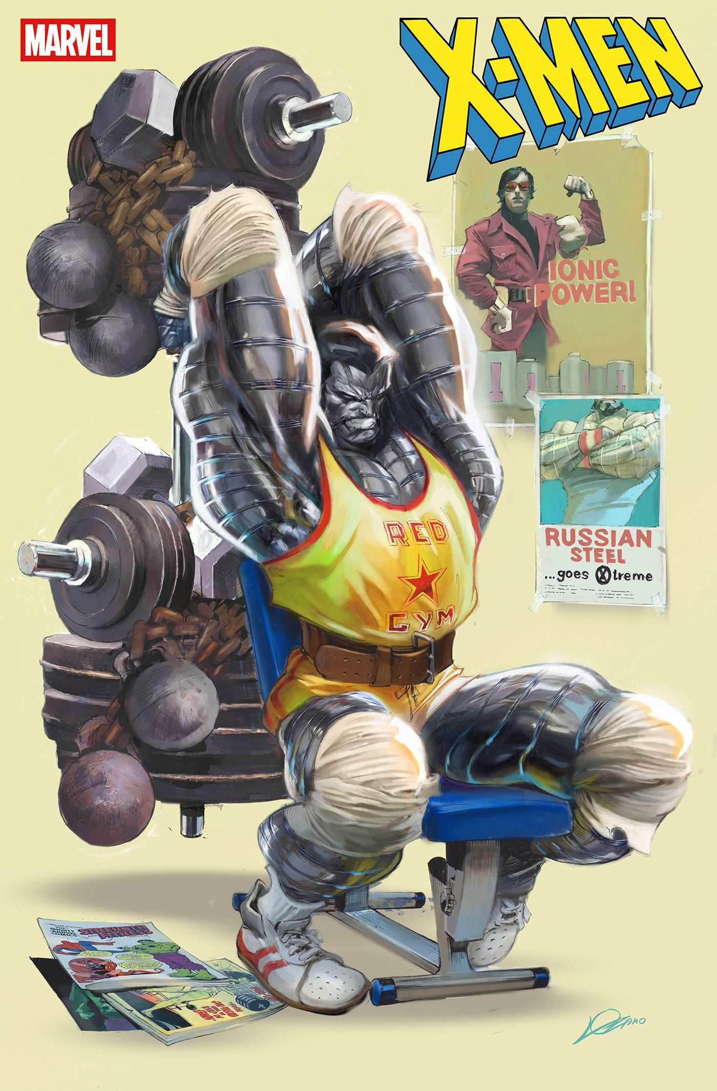 X-MEN #34 ALEXANDER LOZANO 80S COLOSSUS VAR CVR B