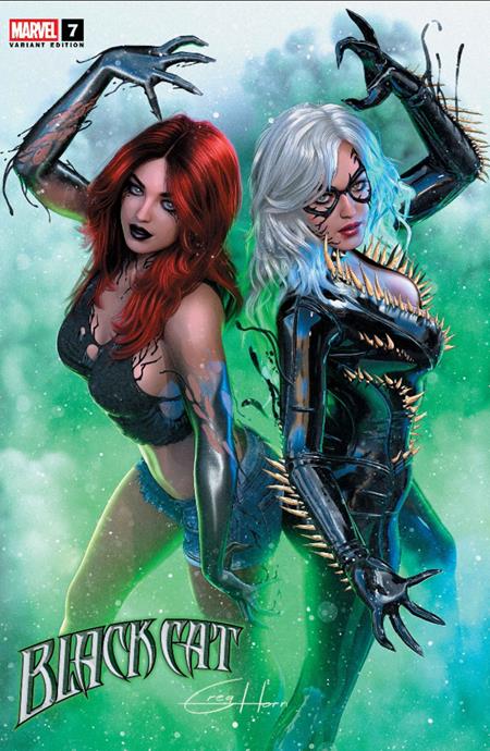 DF BLACK CAT #7 GREG LAND COMICXPOSURE EXCLUSIVE CVR A