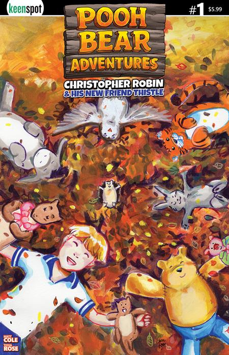 POOH BEAR ADVENTURES CHRISTOPHER ROBIN AND HIS NEW FRIEND THISTLE #1 ONE SHOT CVR A TESSA ROSE THE GANGS ALL HERE