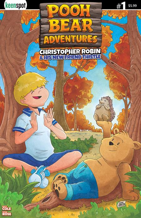 POOH BEAR ADVENTURES CHRISTOPHER ROBIN AND HIS NEW FRIEND THISTLE #1 ONE SHOT CVR C LUCAS URRUTIA VAR