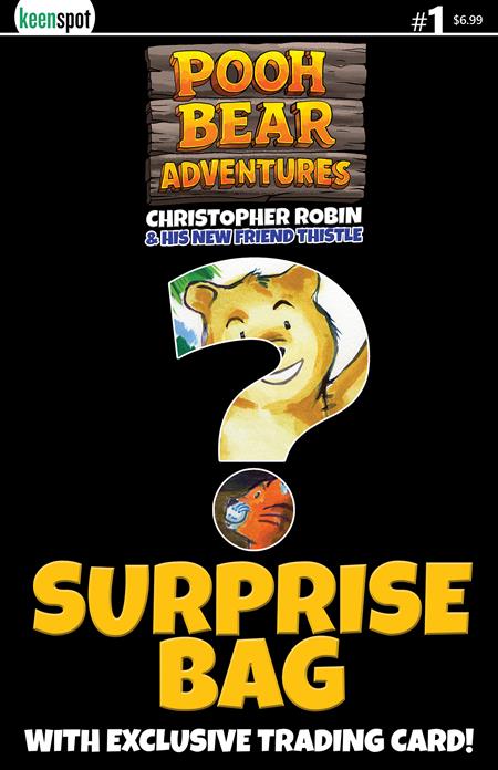 POOH BEAR ADVENTURES CHRISTOPHER ROBIN AND HIS NEW FRIEND THISTLE #1 ONE SHOT CVR D SURPRISE COVER BAGGED WITH TRADING CARD VAR