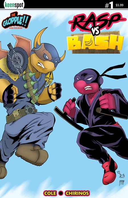 RASP VS BASH #1 ONE SHOT CVR B DANNY GIVENS AND TOM RAPKA VAR