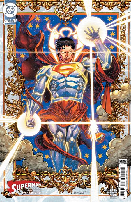 SUPERMAN ANNUAL YEAR ONE THOUSAND #1 ONE SHOT CVR D MARIO FOCCILLO CARD STOCK VAR DC KO