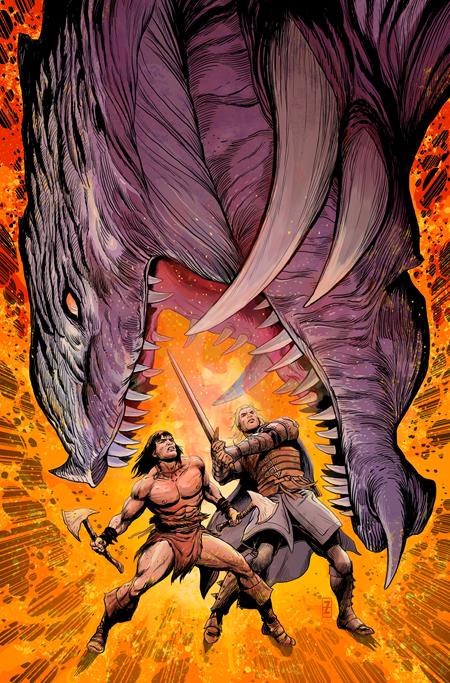 CONAN AND DRAGONERO #4 CVR C PATCH ZIRCHER VIRGIN CARDSTOCK VAR OF 7