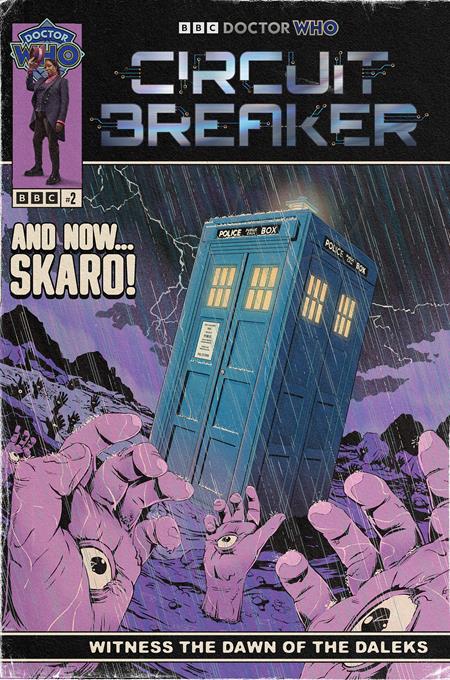 DOCTOR WHO CIRCUIT BREAKER #2 CVR D FLOPS DALEK TAKEOVER CARDSTOCK VAR OF 2