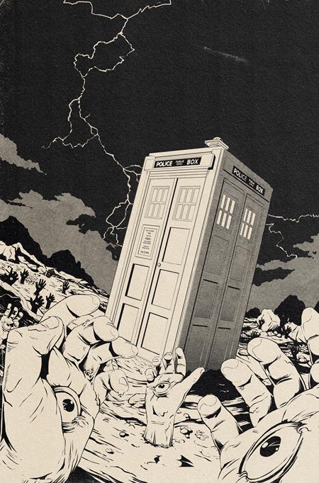 DOCTOR WHO CIRCUIT BREAKER #2 CVR E FLOPS DALEK TAKEOVER COLOR YOUR OWN CARDSTOCK VAR OF 2