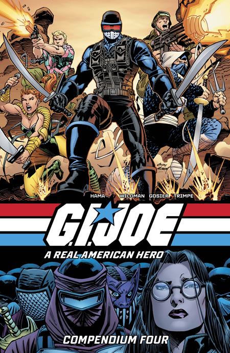 GI JOE A REAL AMERICAN HERO COMPENDIUM TP VOL 04 ANDY KUBERT AND LAURA MARTIN CVR