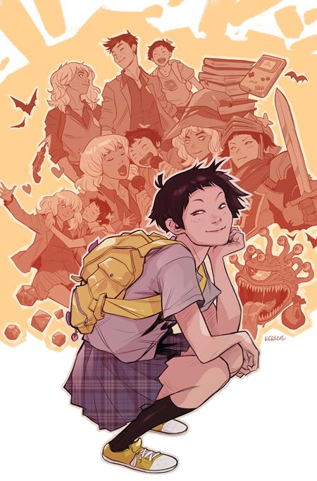 GOTHAM ACADEMY FIRST YEAR #6 CVR A KARL KERSCHL OF 6