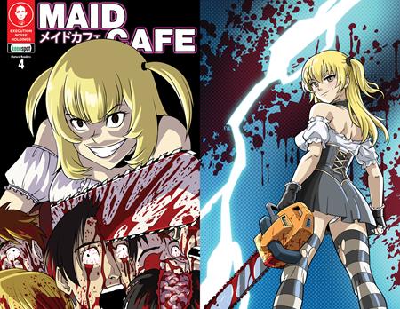 MAID CAFE #4 CVR B REMY EISU MOKHTAR AND WILSON GANDOLPHO FLIP COVER VAR
