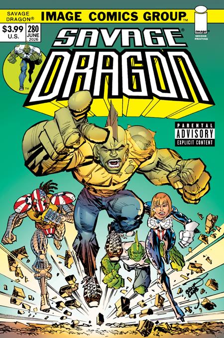 SAVAGE DRAGON #280 2ND PTG CVR A