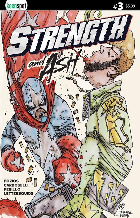 STRENGTH AND ASH #3 CVR A STEFANO CARDOSELLI AND FRANCESCA PERILLO KING OF FIGHTERS