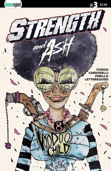 STRENGTH AND ASH #3 CVR C STEFANO CARDOSELLI AND FRANCESCA PERILLO VOODOO CHILD VAR