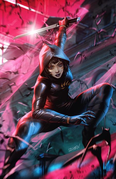 ABSOLUTE CASSANDRA CAIN THE SHADOWS HAND #1 ONE SHOT CVR D DERRICK CHEW CARD STOCK VAR