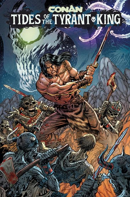 CONAN THE BARBARIAN TIDES OF THE TYRANT KING #1 CVR D JESUS MERINO CONNECTING VAR (OF 4)