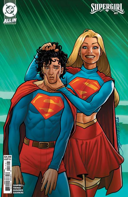 SUPERGIRL #17 CVR D JOE QUINONES CARD STOCK VAR KINGDOM OF ZOD