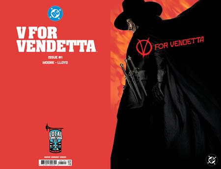 V FOR VENDETTA #1 FACSIMILE EDITION CVR B MOVIE CARD STOCK VAR