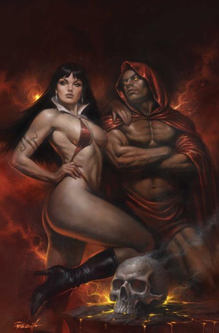 VAMPIRELLA 2026 #6 CVR F LUCIO PARRILLO METAL PREMIUM VAR