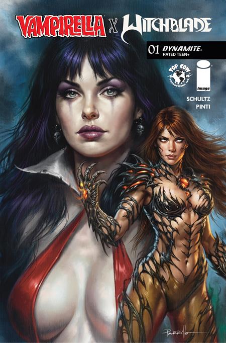 VAMPIRELLA X WITCHBLADE SPECIAL #1 ONE SHOT CVR B LUCIO PARRILLO VAR