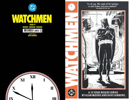 WATCHMEN #1 FACSIMILE EDITION CVR B DAVE GIBBONS CARD STOCK VAR (OF 12)