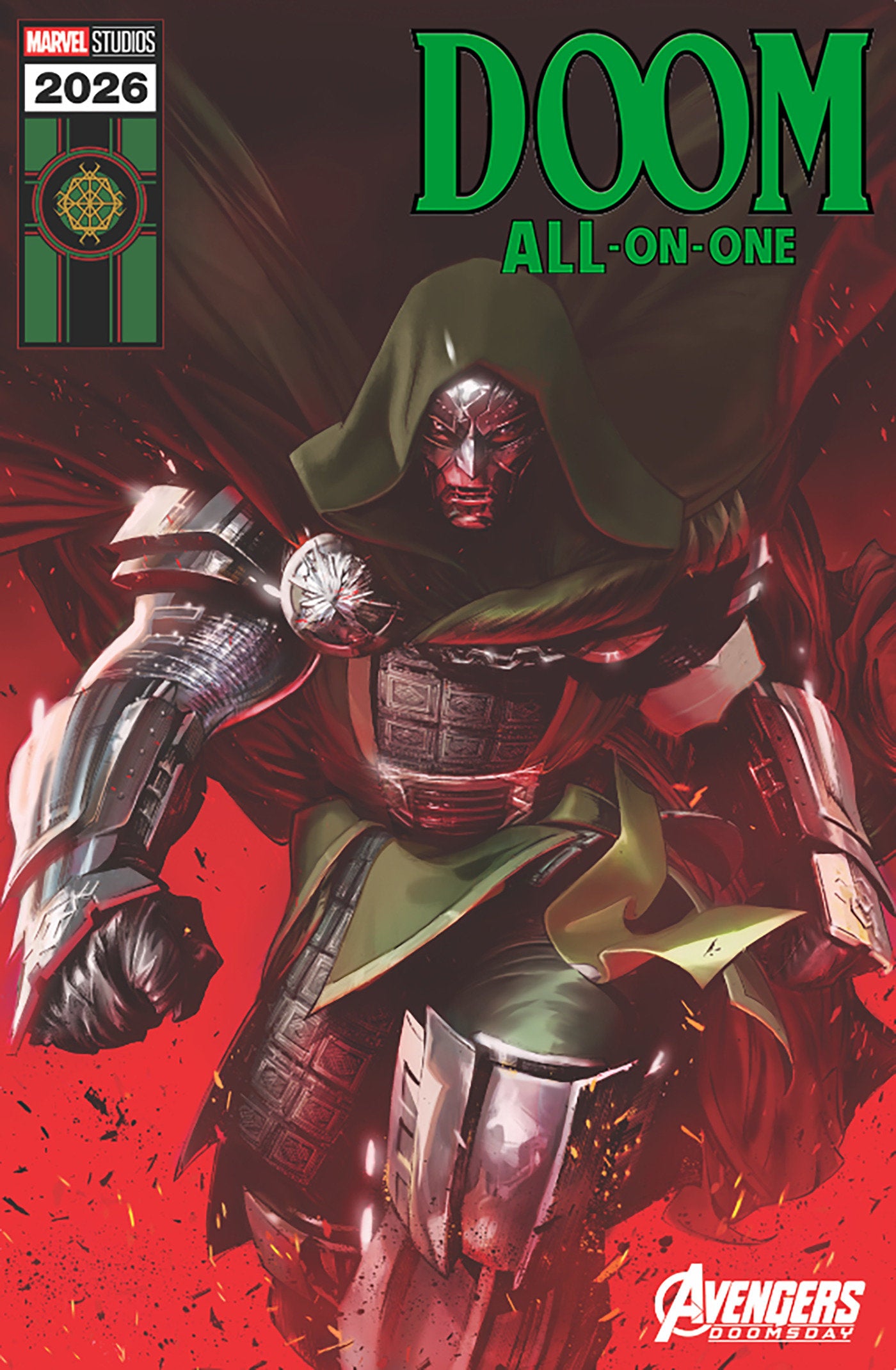 DOOM ALL-ON-ONE #1 ALEXANDER LOZANO MARVEL STUDIOS AVENGERS DOOMSDAY VAR CVR E