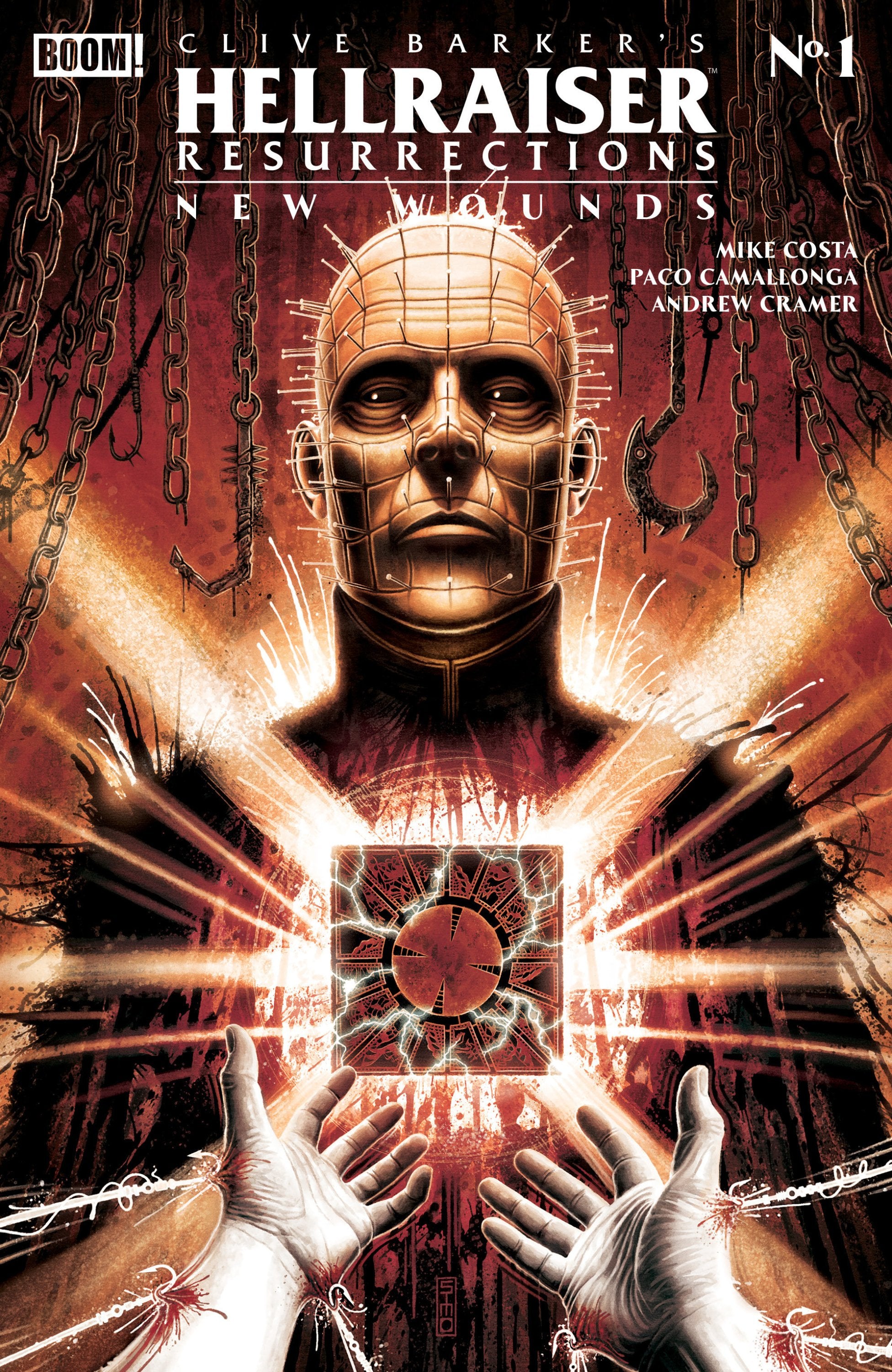 HELLRAISER RESURRECTIONS - NEW WOUNDS #1 A MAIN DRESSED SIMPSON CVR A