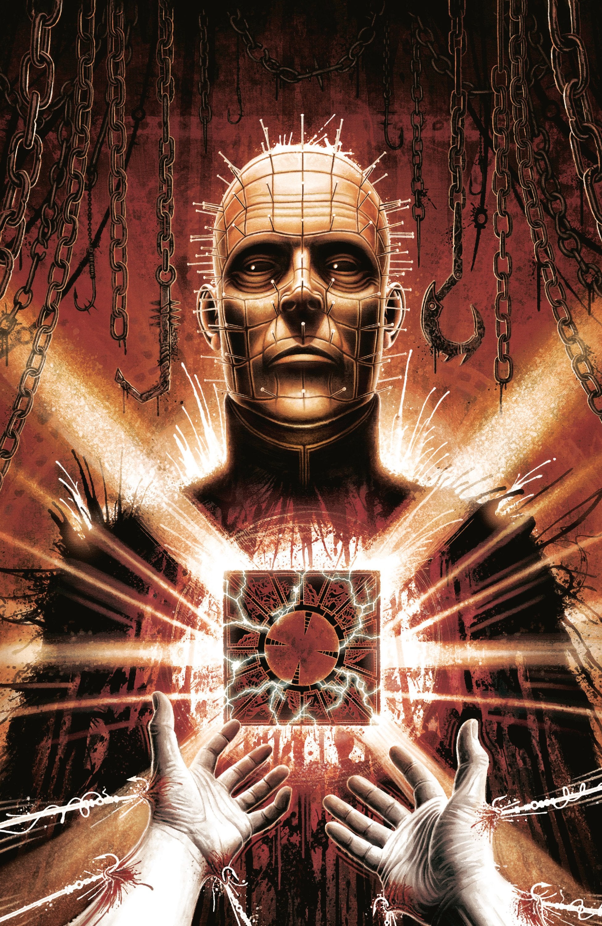 HELLRAISER RESURRECTIONS - NEW WOUNDS #1 F UNLIMITED VAR FULL ART SIMPSON CVR F