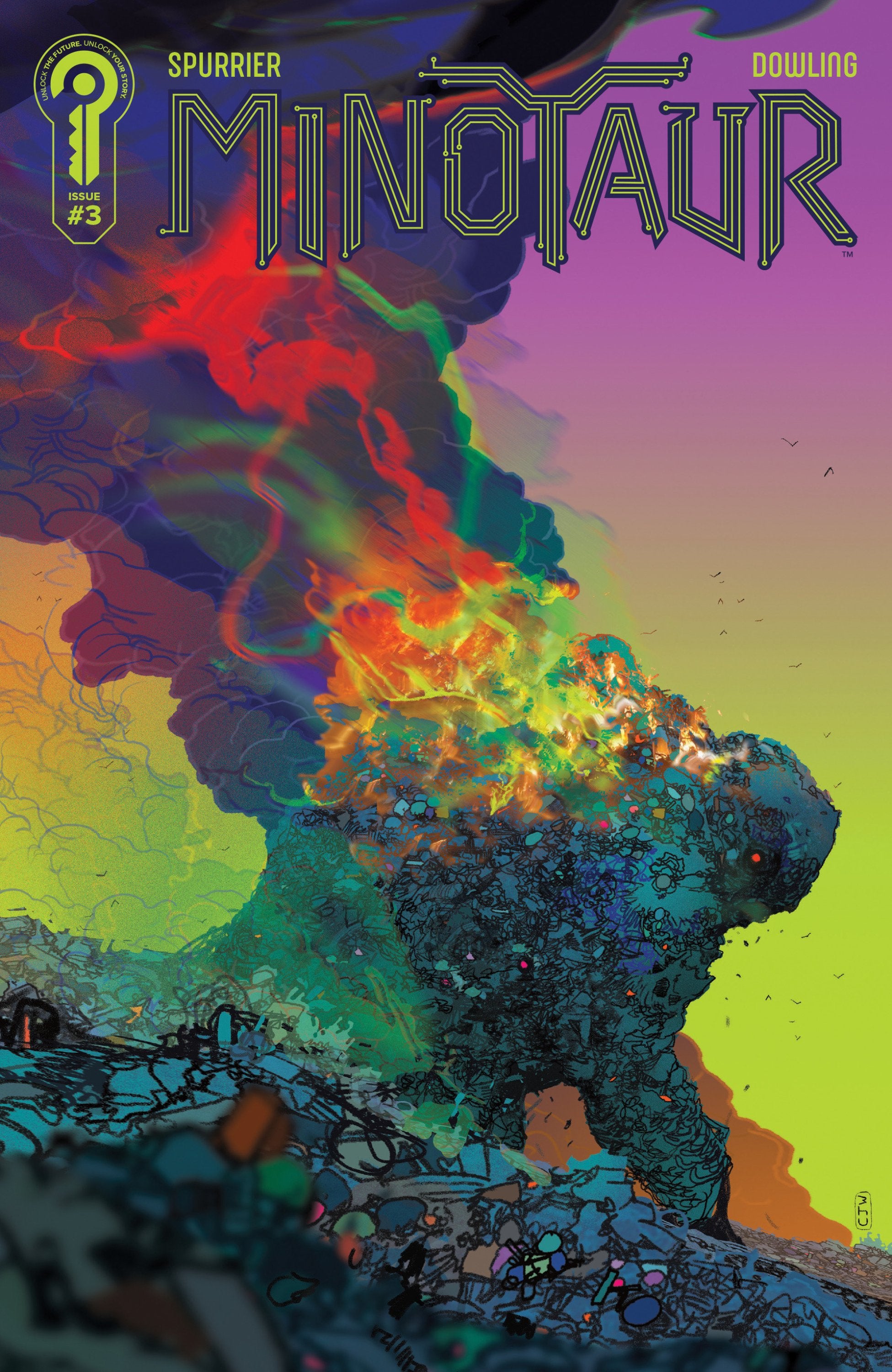 MINOTAUR #3 COVER B CHRISTIAN WARD CVR B