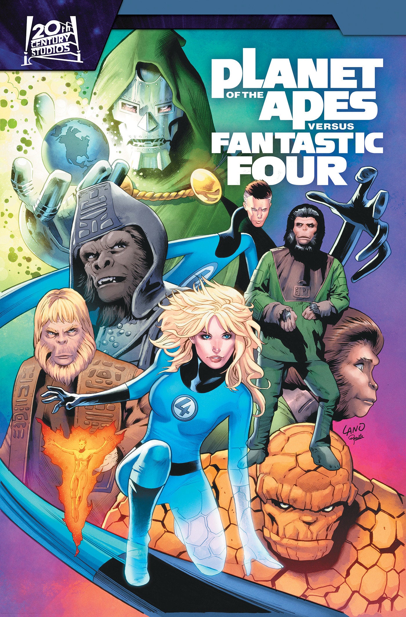 PLANET OF THE APES VS FANTASTIC FOUR TP VOL 01