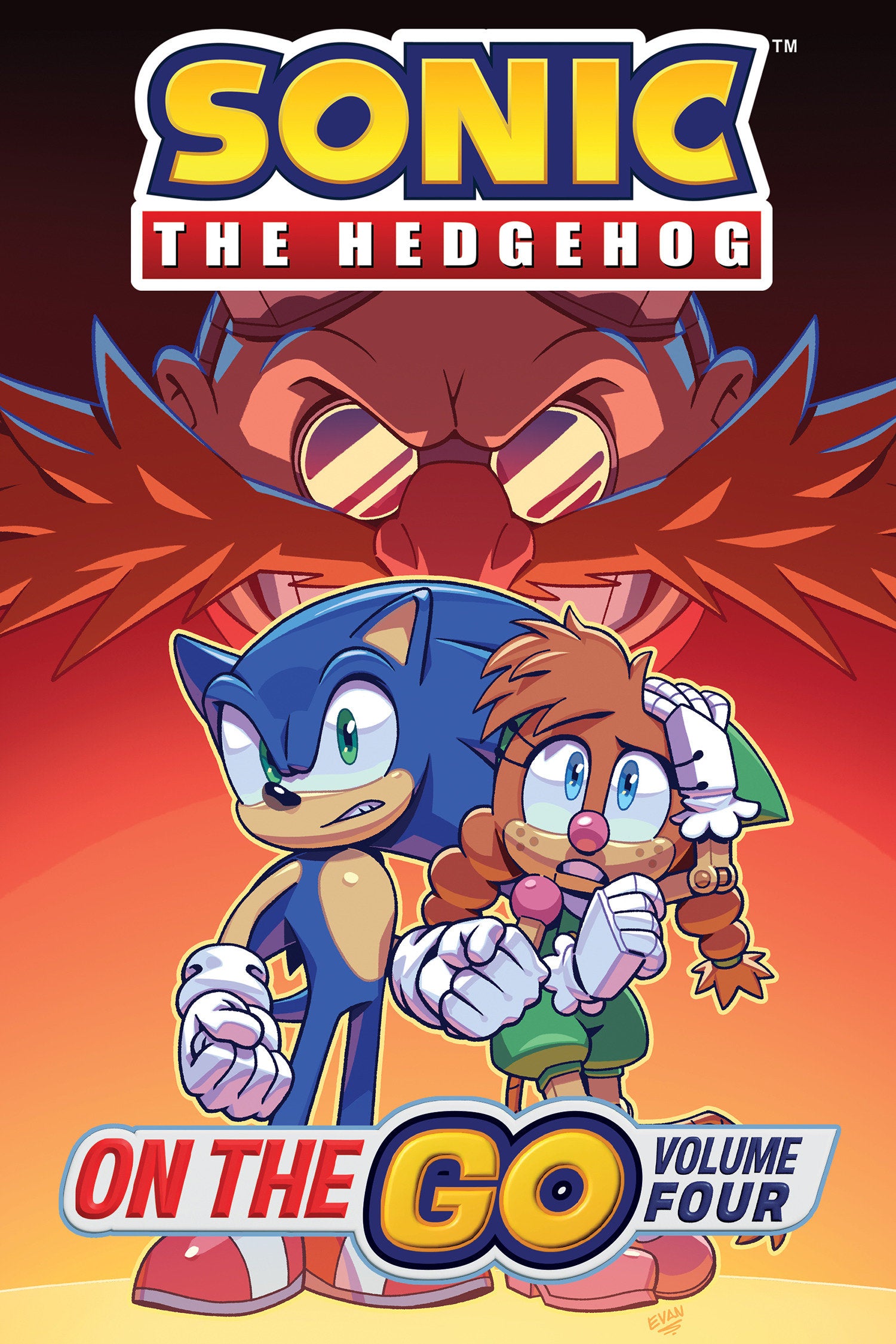 SONIC THE HEDGEHOG ON THE GO VOL 4 TP