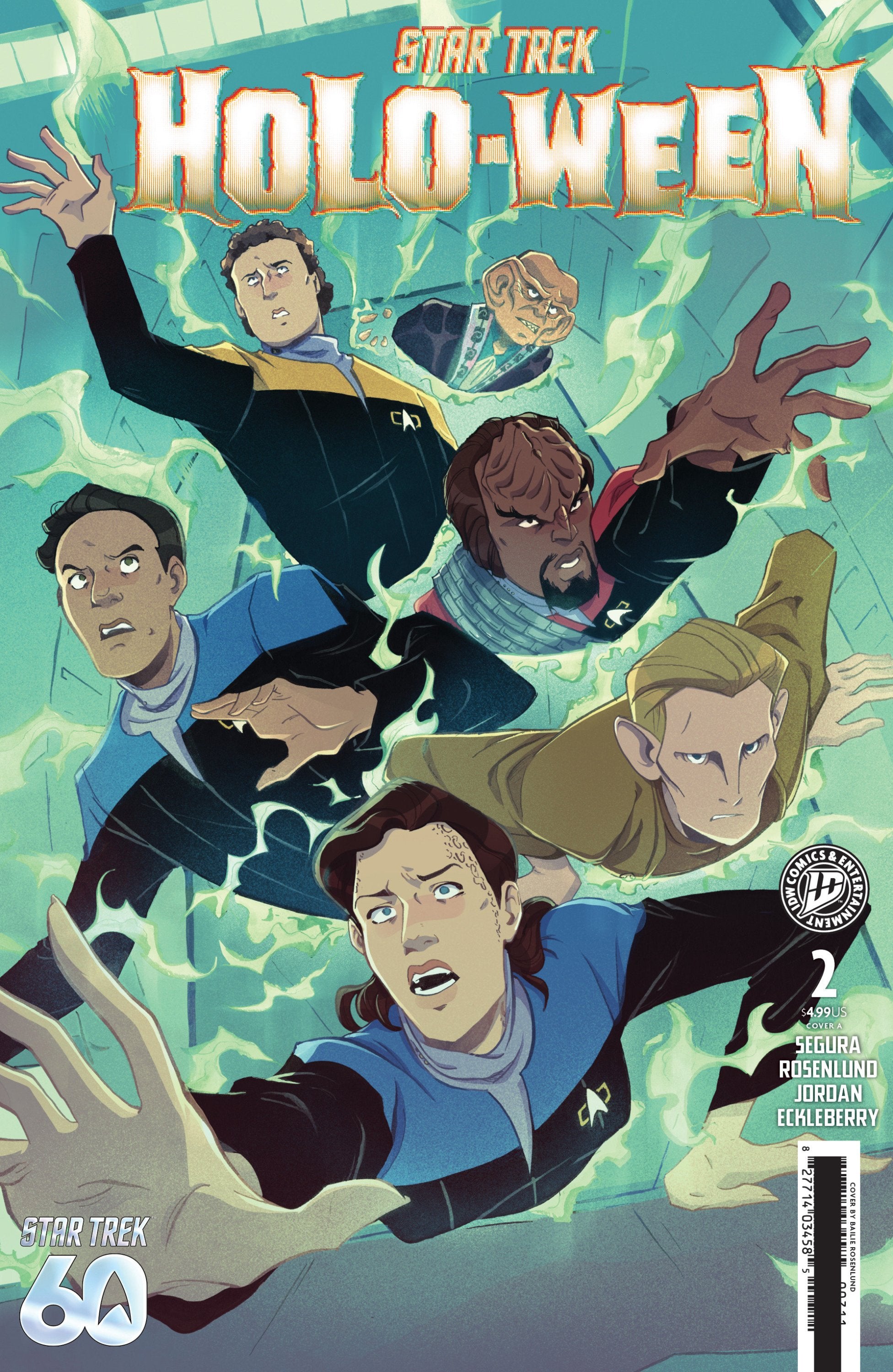 STAR TREK HOLO-WEEN II #2 COVER A ROSENLUND CVR A