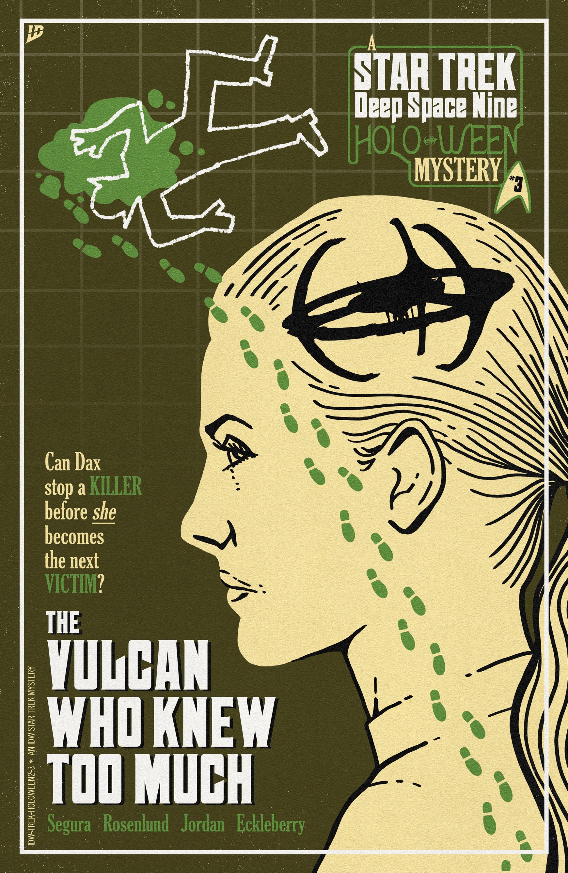 STAR TREK HOLO-WEEN II #3 VAR B LENDL CVR B