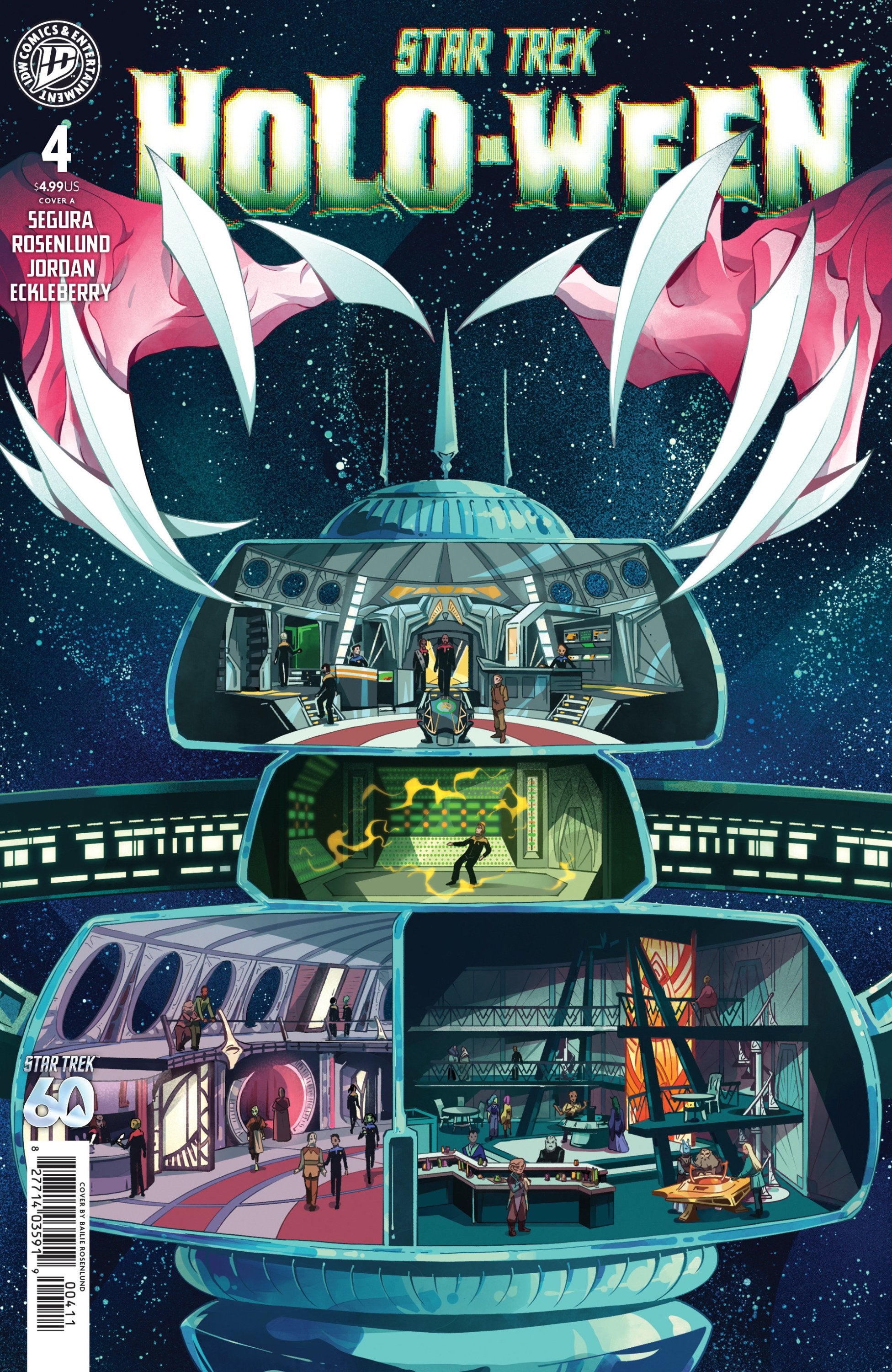 STAR TREK HOLO-WEEN II #4 COVER A ROSENLUND CVR A
