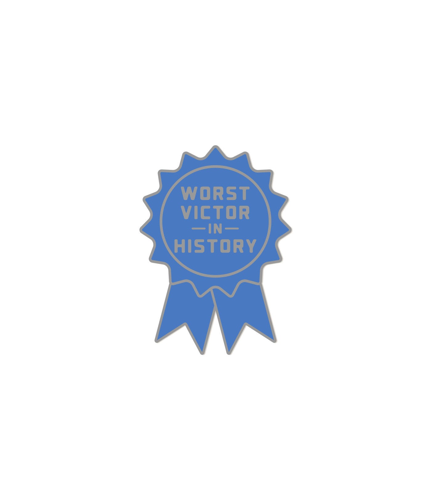 THE HUNGER GAMES WORST VICTOR IN HISTORY ENAMEL PIN