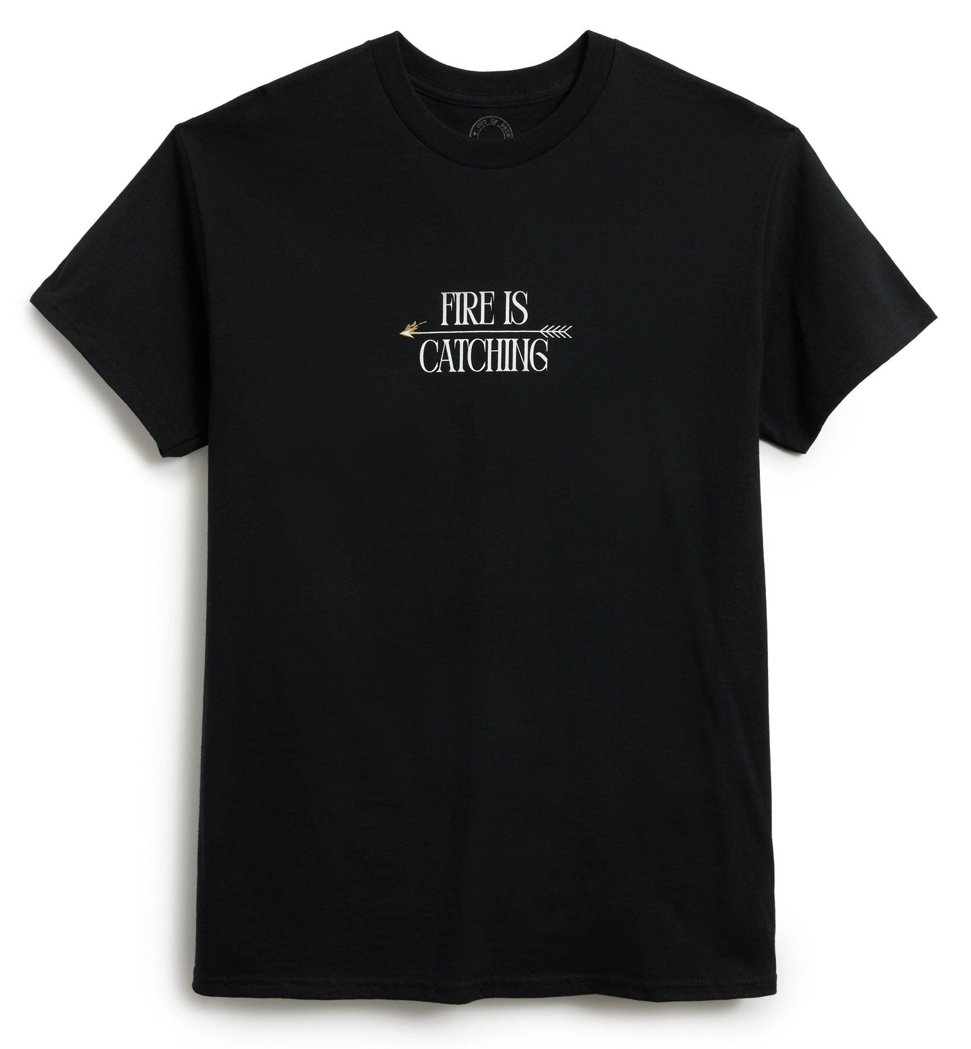THE HUNGER GAMES YOU BURN WITH US UNISEX T-SHIRT X-LARGE