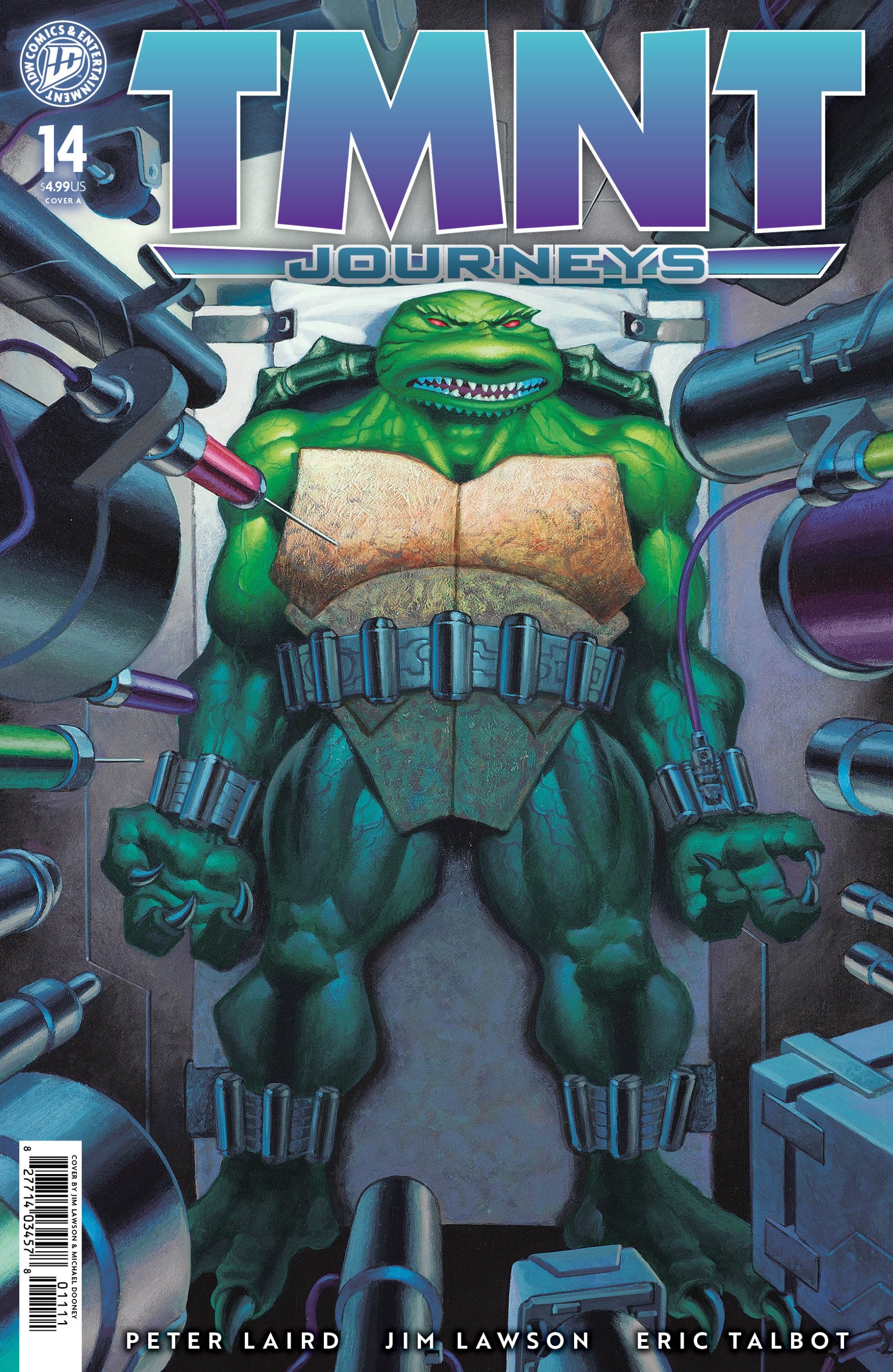 TMNT JOURNEYS #14 COVER A DOONEY AND LAWSON CVR A