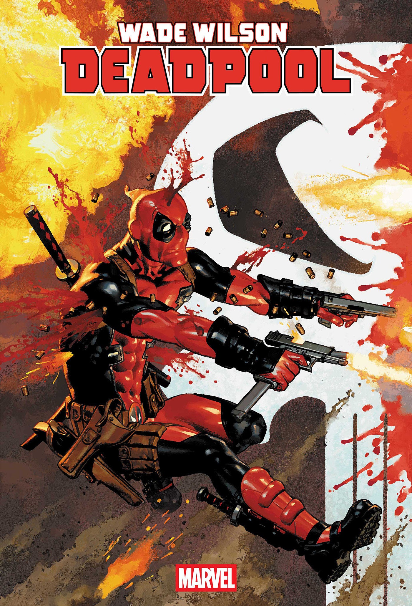 WADE WILSON DEADPOOL #8 JOSEMARIA CASANOVAS 4-PART CONNECTING VAR BG CVR D
