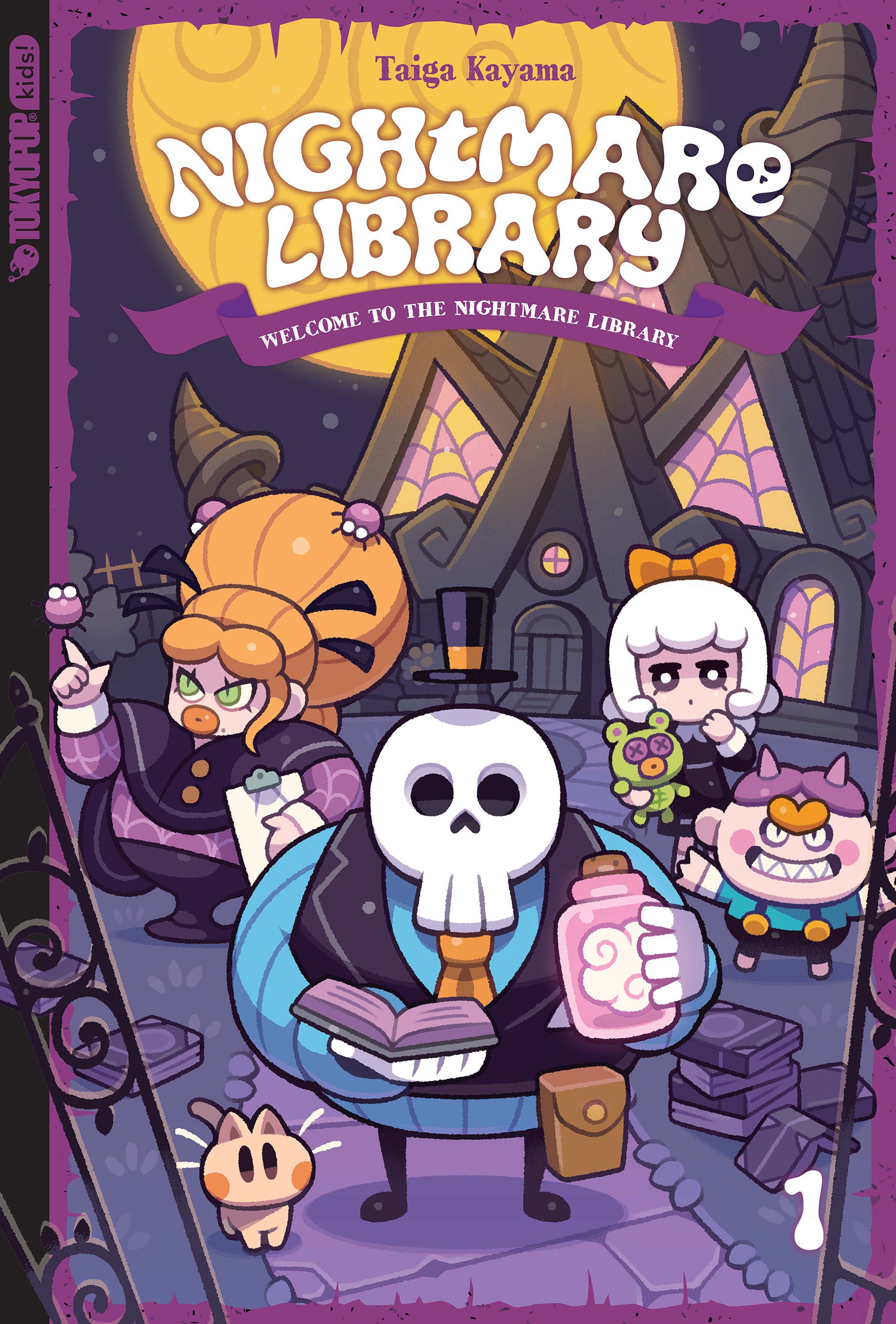 NIGHTMARE LIBRARY BOOK 1 WELCOME TO THE NIGHTMARE LIBRARY TP
