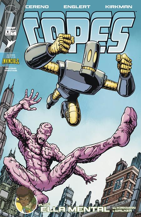 INVINCIBLE UNIVERSE CAPES #8 2ND PTG CVR A