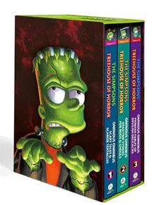 SIMPSONS TREEHOUSE OF HORROR OMINOUS OMNIBUS HC 3 VOLUME BOX SET