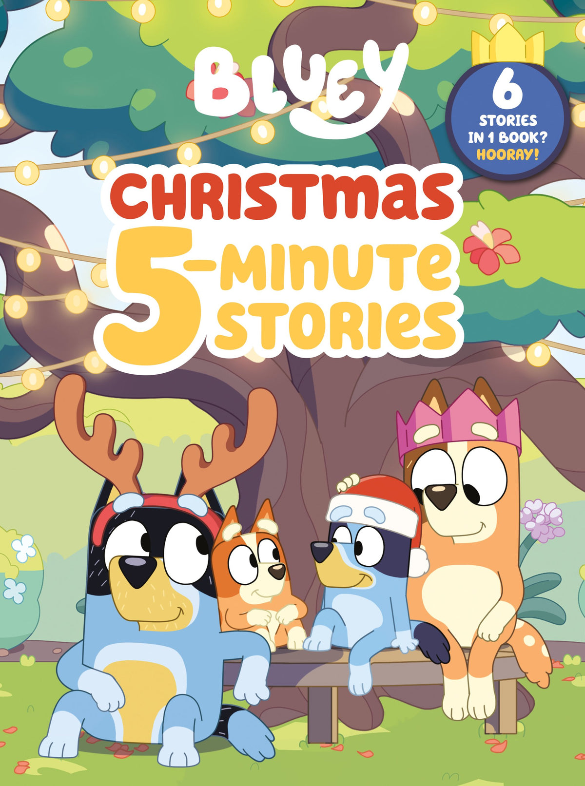 BLUEY CHRISTMAS 5-MINUTE STORIES HC