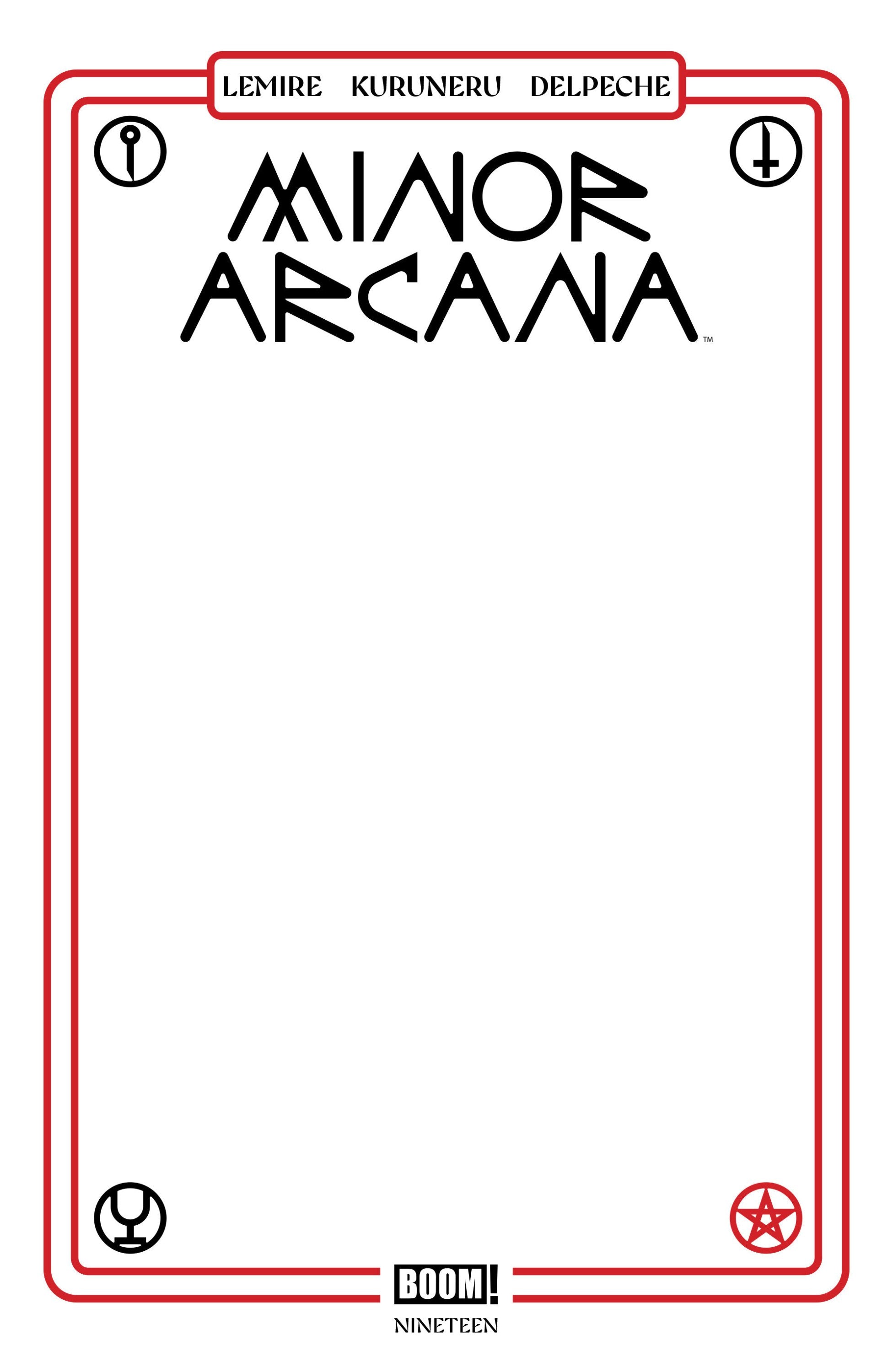 MINOR ARCANA #19 C BLANK SKETCH VAR