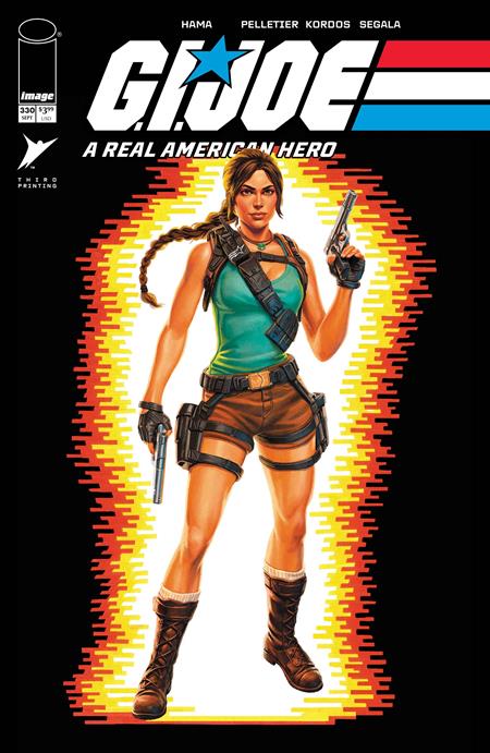 GI JOE A REAL AMERICAN HERO #330 3RD PTG CVR A CHRIS MOONEYHAM ACTION FIGURE RONIN DESIGN VAR