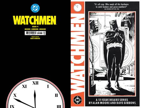 WATCHMEN #1 FACSIMILE EDITION CVR C DAVE GIBBONS FOIL VAR OF 12