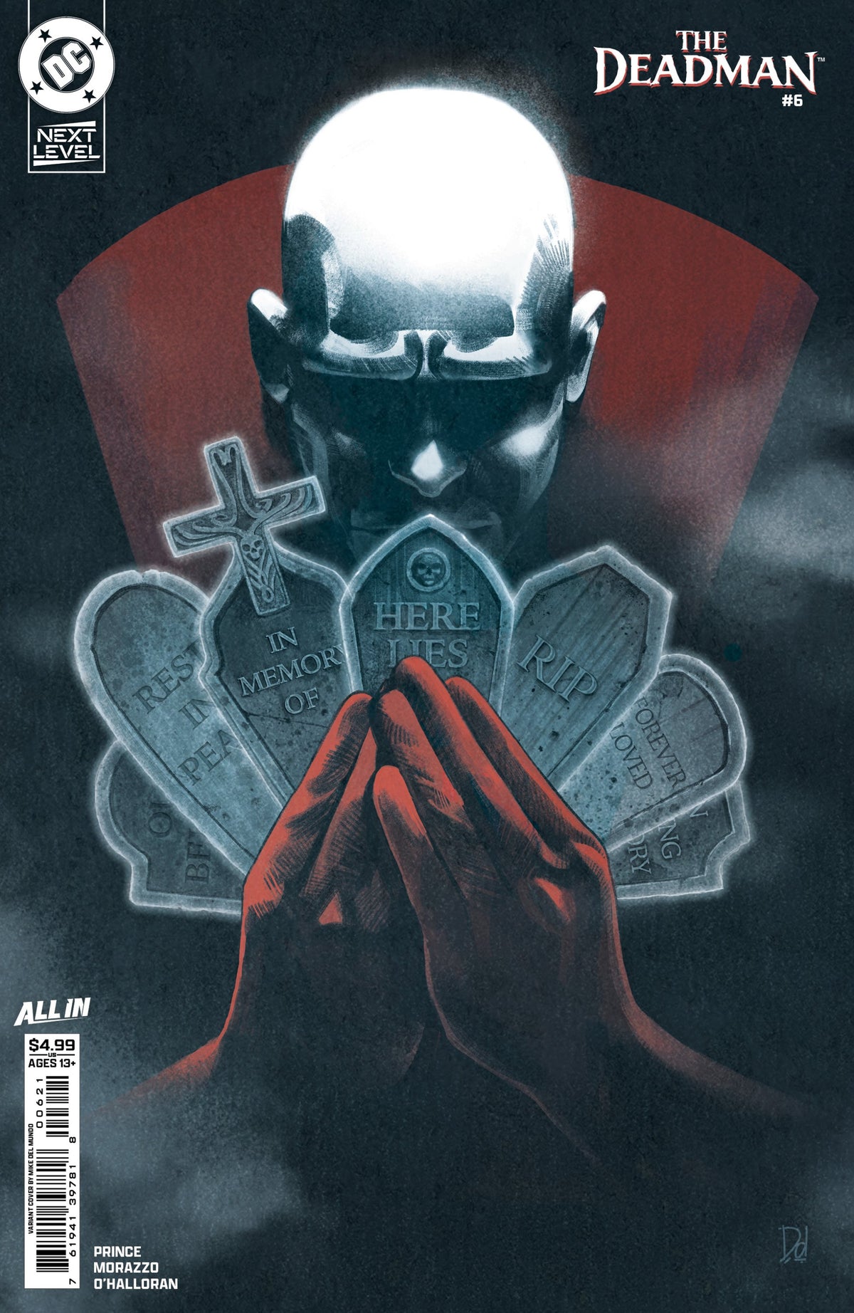 DEADMAN #6 CVR B MIKE DEL MUNDO CARD STOCK VAR (OF 12)