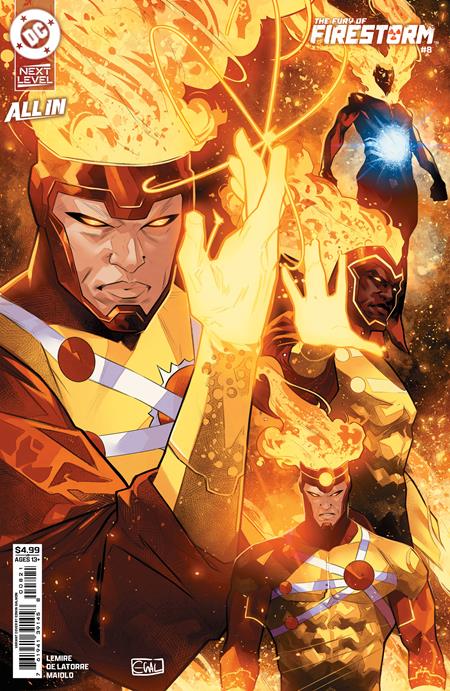 FURY OF FIRESTORM #8 CVR B EDWIN GALMON CARD STOCK VAR (OF 9)