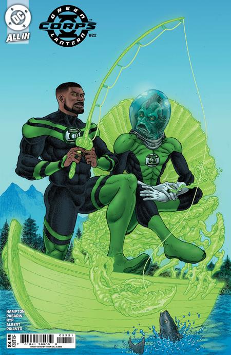 GREEN LANTERN CORPS #22 CVR B RAMON VILLALOBOS CARD STOCK VAR GREEN LANTERN FIRST LIGHT