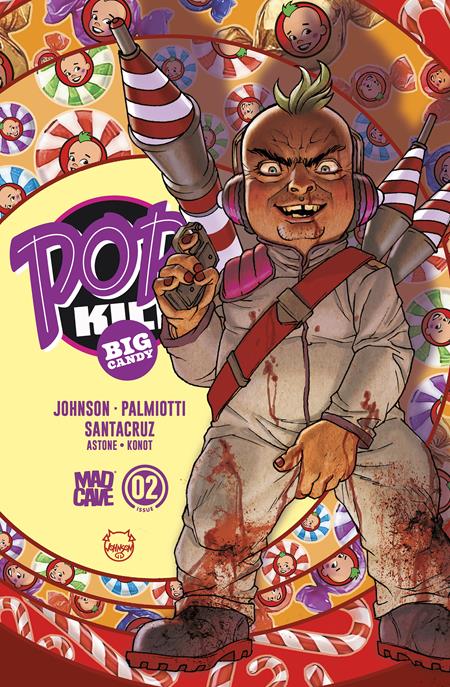 POP KILL BIG CANDY #2 CVR E DAVE JOHNSON CARDSTOCK FOIL VAR (OF 4)